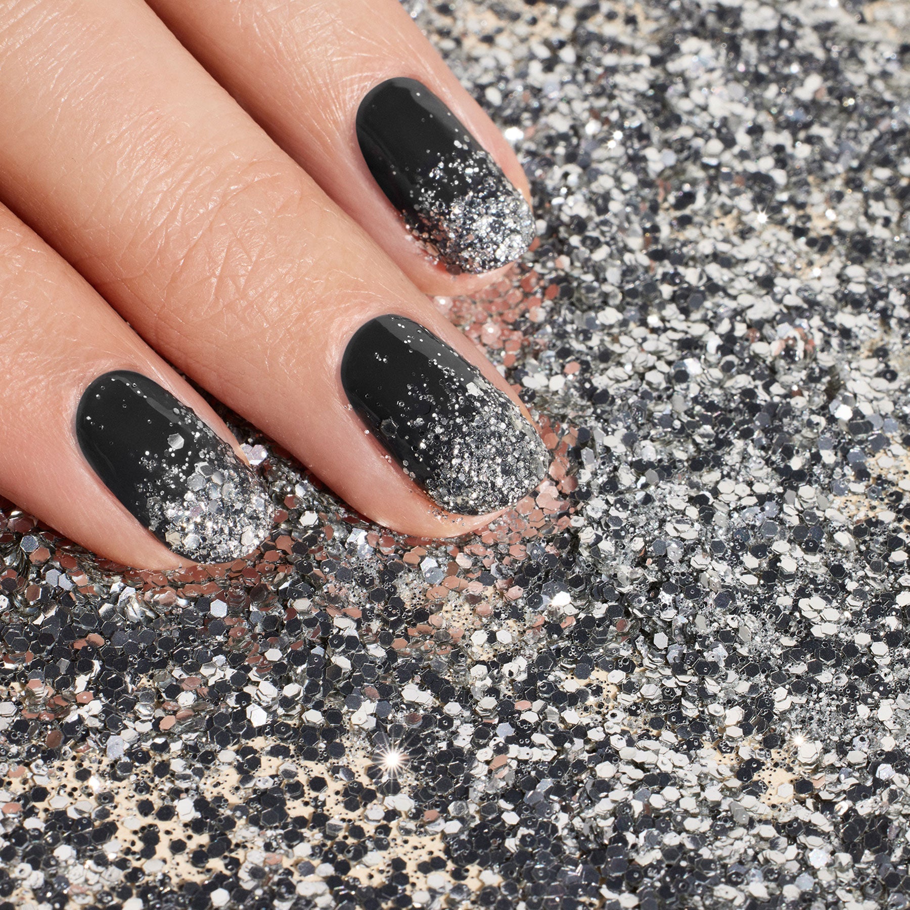 Duo Paillettes Silver & Mirror
