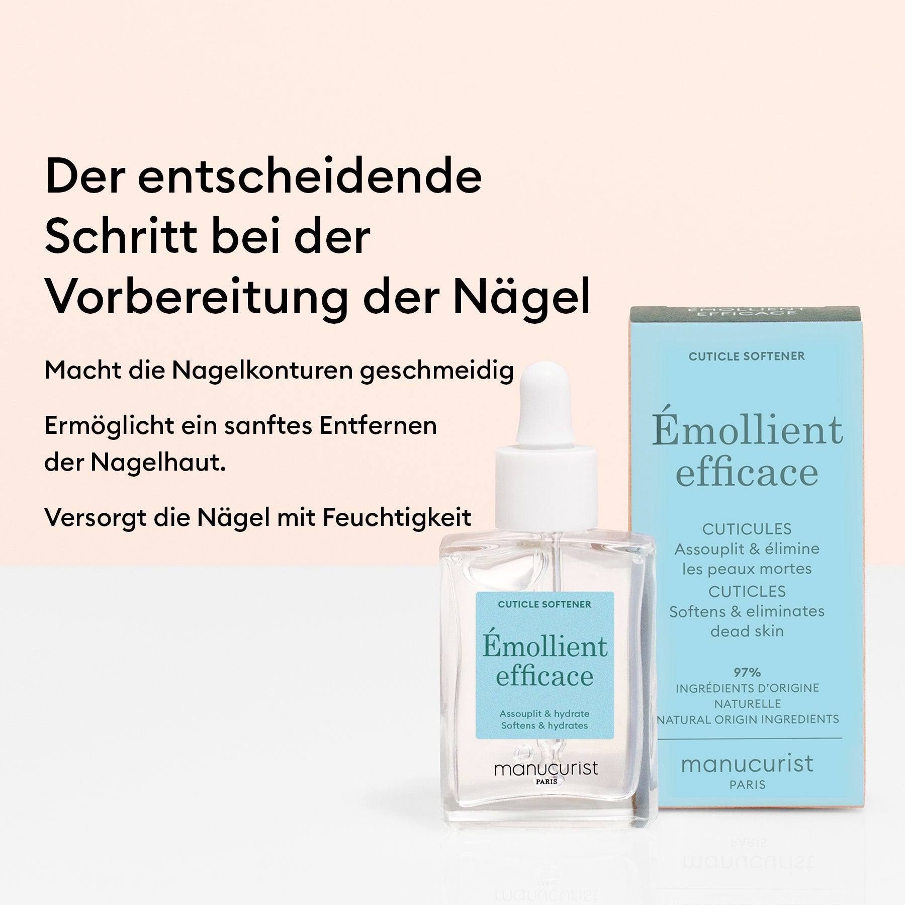 Duo Émollient Efficace &amp; Pousse Cuticules